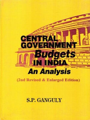 cover image of Central Government Budgets in India an Analysis